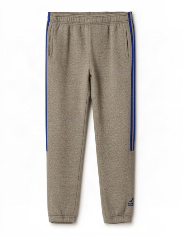 Adidas Mens Tracksuit Trousers Joggers 2XL Grey Flecked Cotton