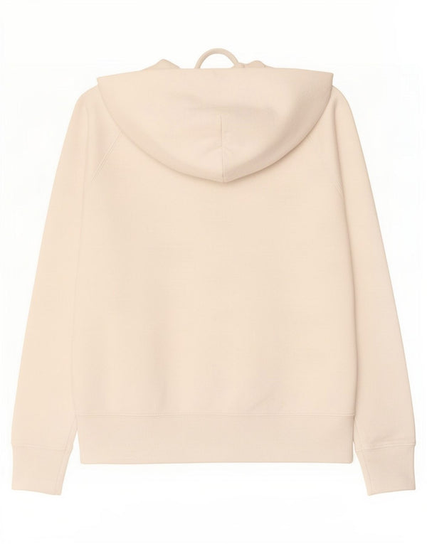 Gap Dame Grafisk Hættetrøje Sweater UK 10 Small White Bomuld
