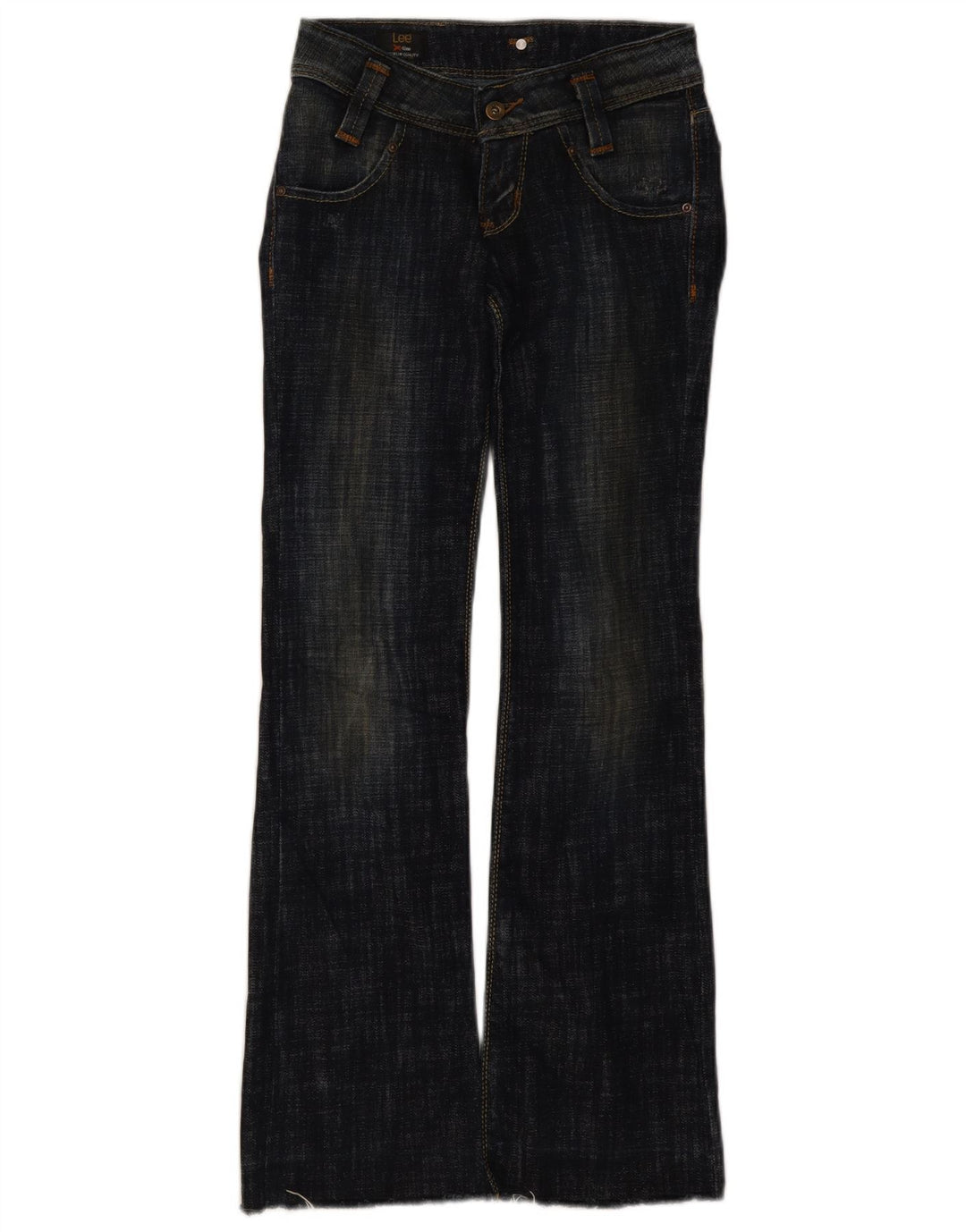 Lee Dame Leola Bootcut Jeans W26 L33 Marineblå Bomuld
