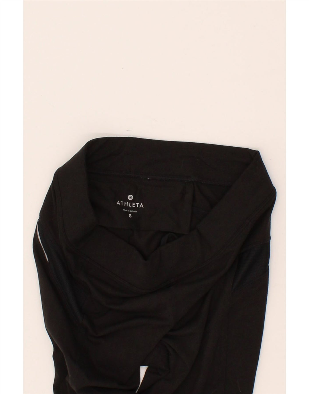 ATHLETA Womens Capri Leggings UK 8 Small Black Polyester Vintage Athleta and Second-Hand Athleta from Messina Hembry 