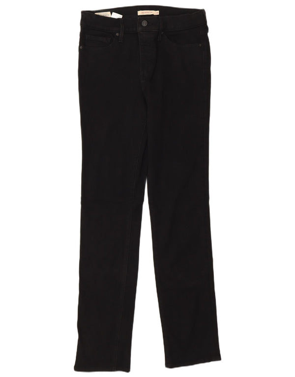 Levi's Womens 312 Shaping Slim Jeans W28 L32 Sort bomuld