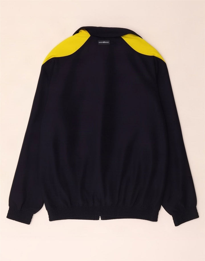 Virma Træningsdragt til mænd Topjakke Small Navy Blue Colourblock Polyester