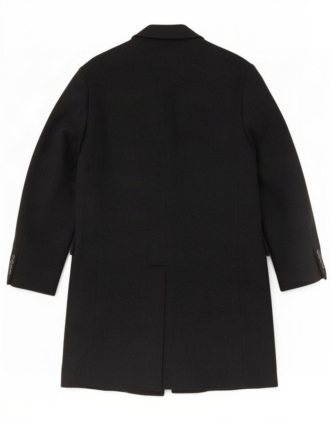 Enrico Coveri Herre Overfrakke IT 54 2XL Sort Uld