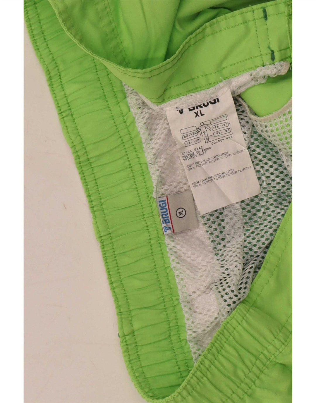 Brugi Badeshorts til mænd XL Grøn Colourblock Polyester