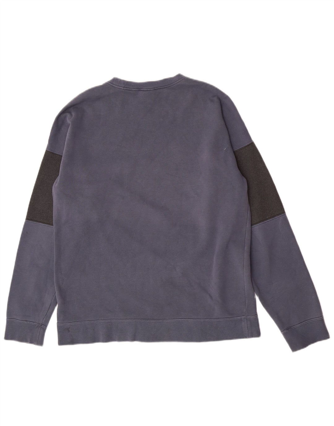 Nike Herre grafisk sweatshirt Jumper Medium Blue Colourblock Bomuld