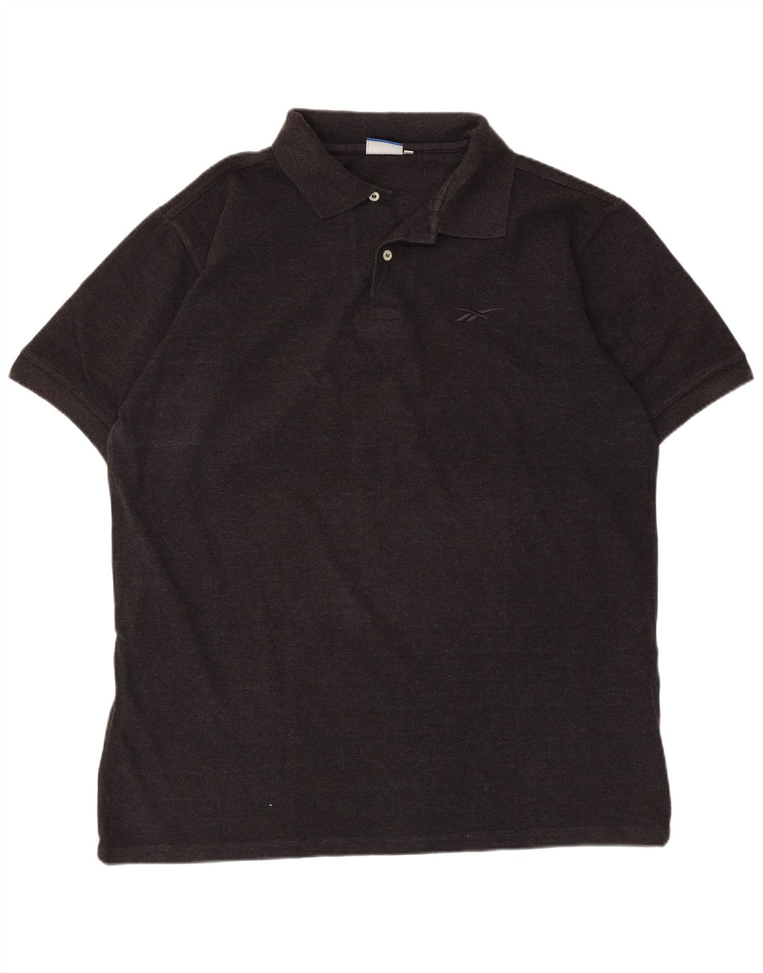 Reebok herre poloshirt XL sort bomuld