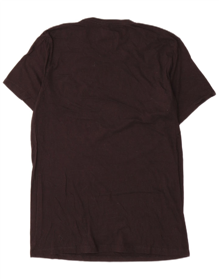 Calvin Klein Herre T-Shirt Top Medium Sort Bomuld