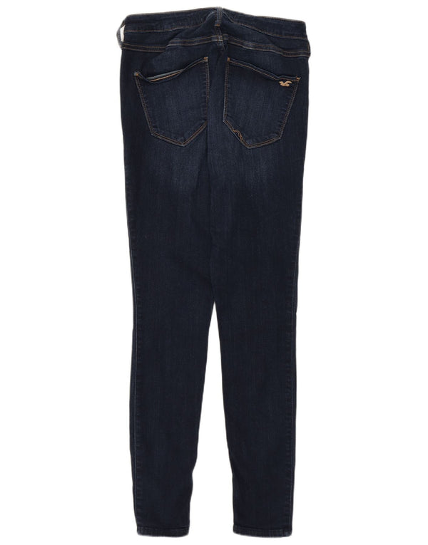 Hollister Kvinder Curvy Fit Legging Højtaljede Jeans W30 L28 Marineblå