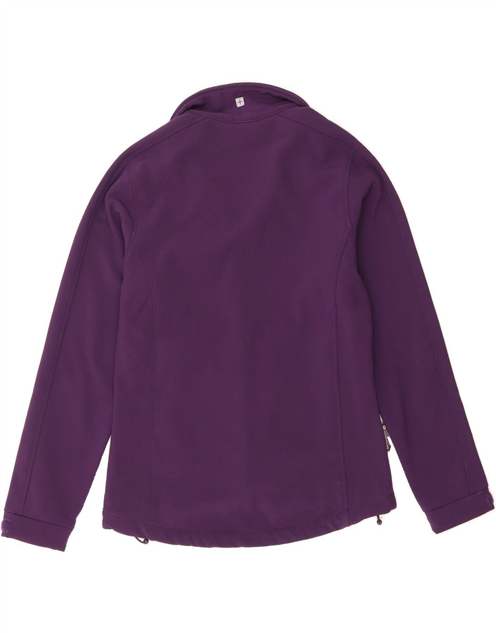 MOUNTAIN WAREHOUSE Womens Windbreaker Jacket UK 10 Small Purple Polyester Vintage Mountain Warehouse and Second-Hand Mountain Warehouse from Messina Hembry 