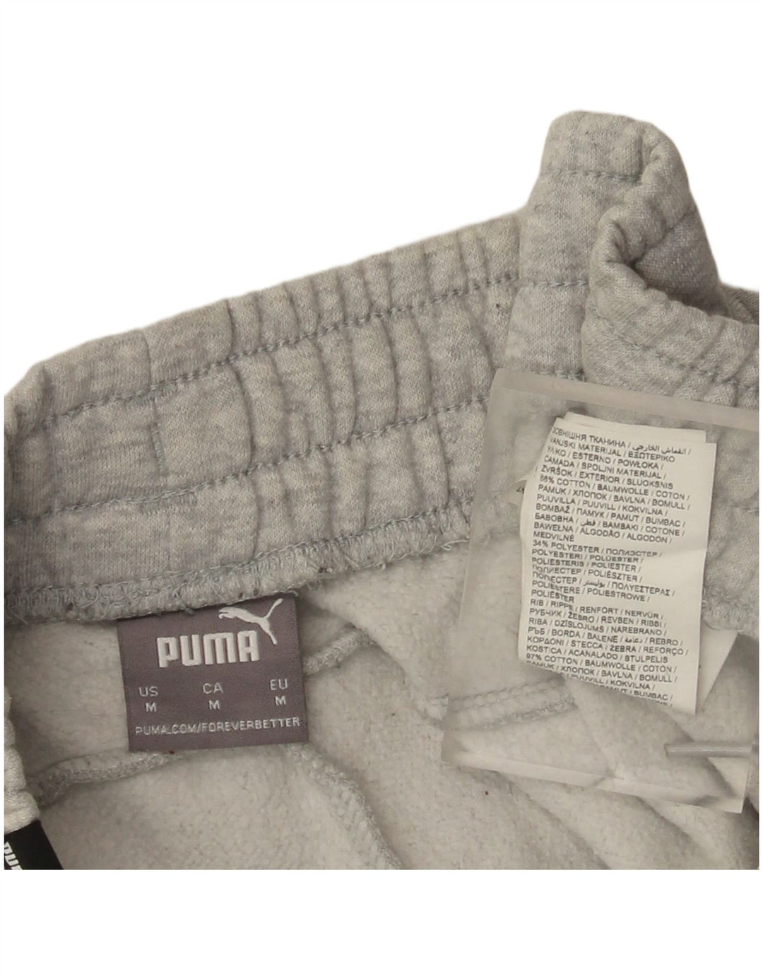 Puma Herre træningsdragt Bukser Joggers Medium Grey Flecked Bomuld