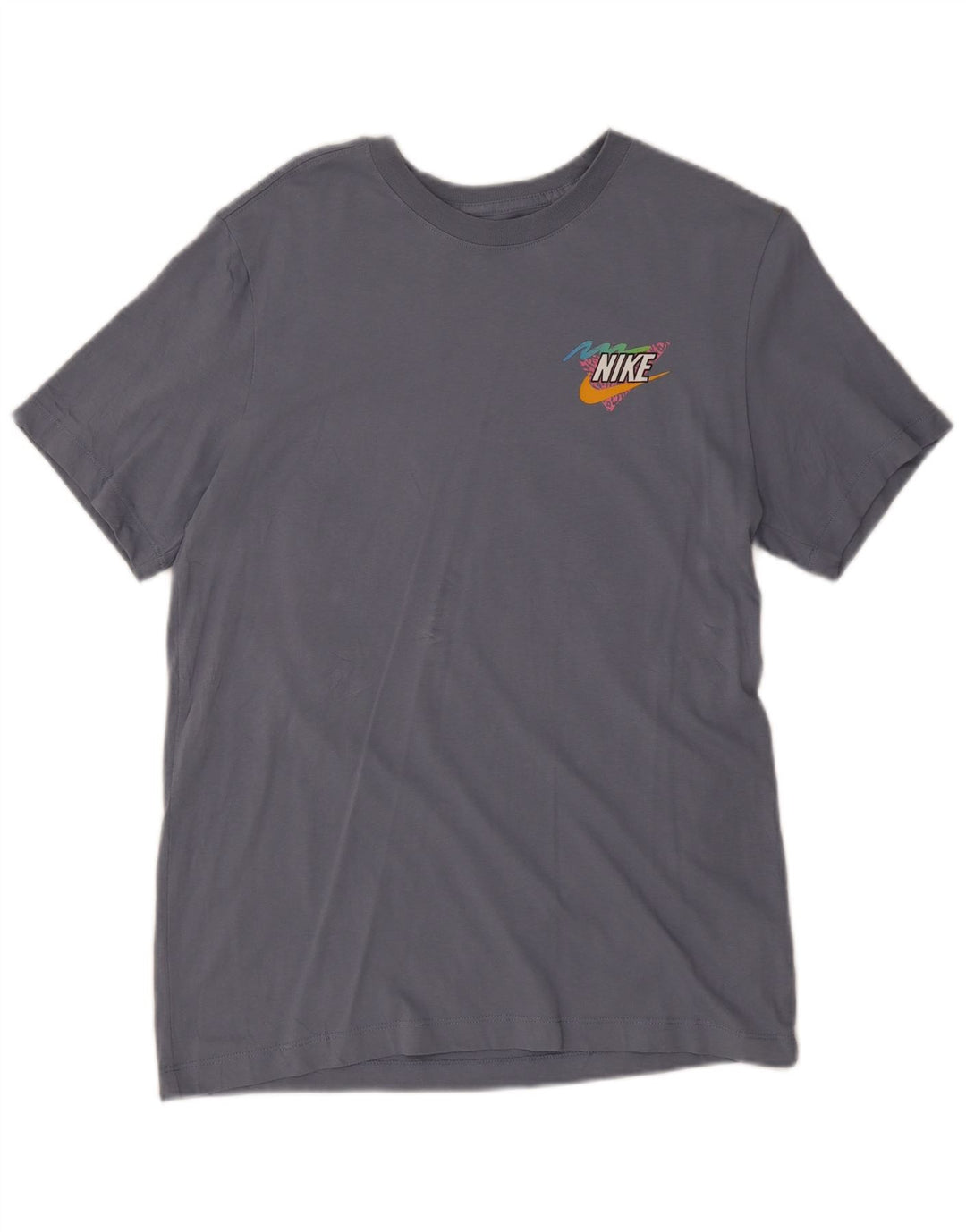 Nike grafisk T-shirt top til kvinder DK 14 Stor grå bomuld