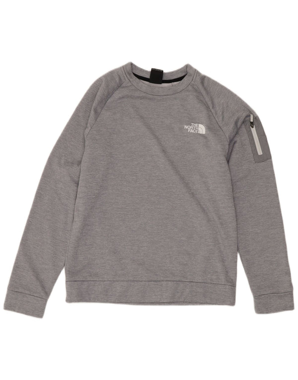 The North Face Boys Sweatshirt Jumper 14-15 år XL Grå Polyester