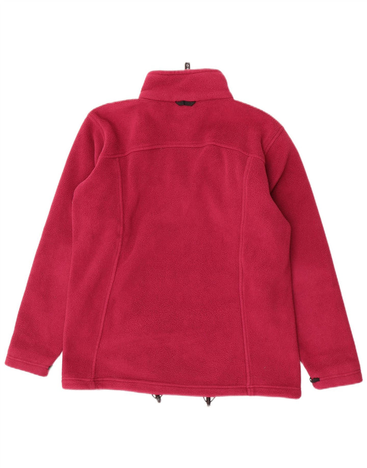 JACK WOLFSKIN Fleecejakke til kvinder UK 16 Large Pink Polyester