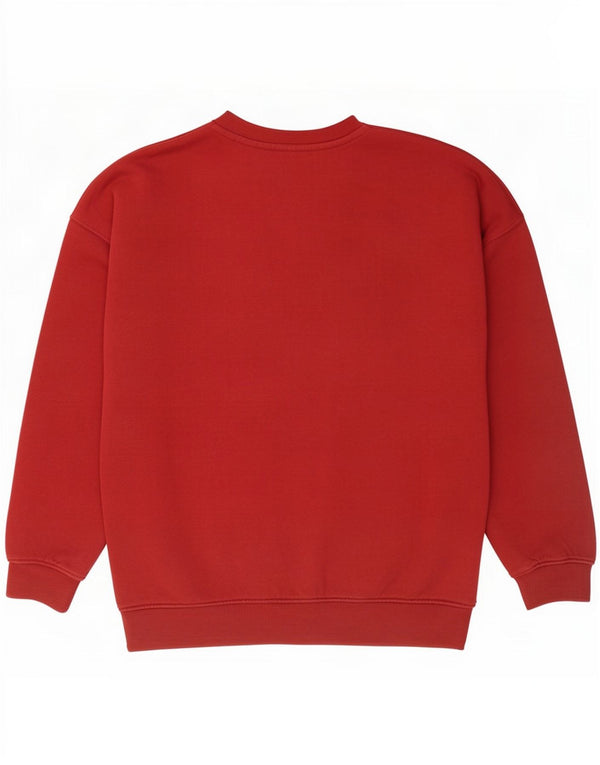 Marks & Spencer Boys Sweatshirt Jumper 13-14 år Bourgogne bomuld