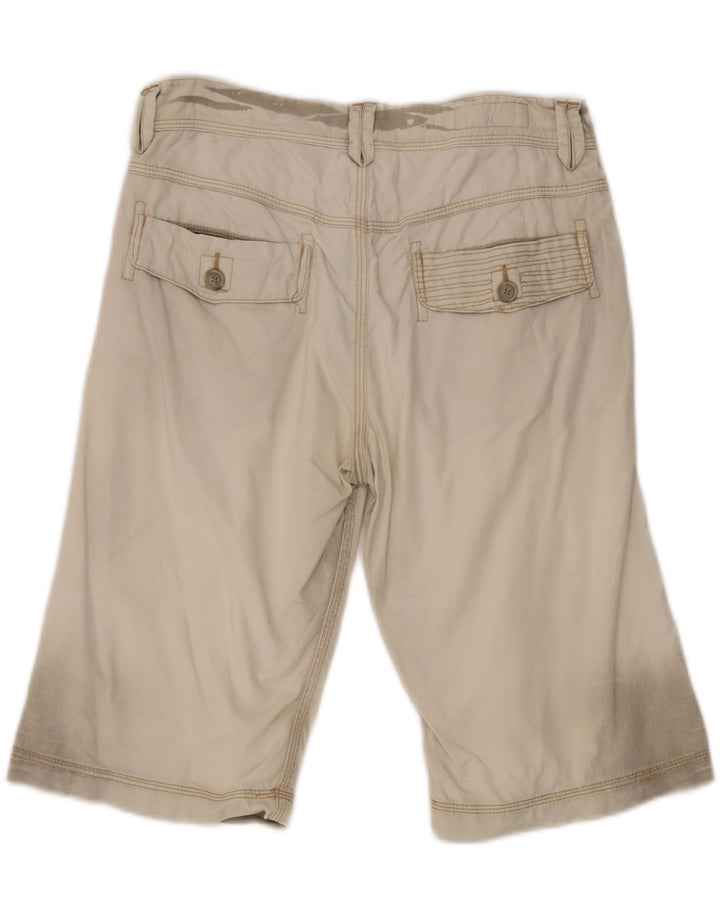 Marlboro Classics Herre Bermuda Shorts W31 Medium Beige Bomuld