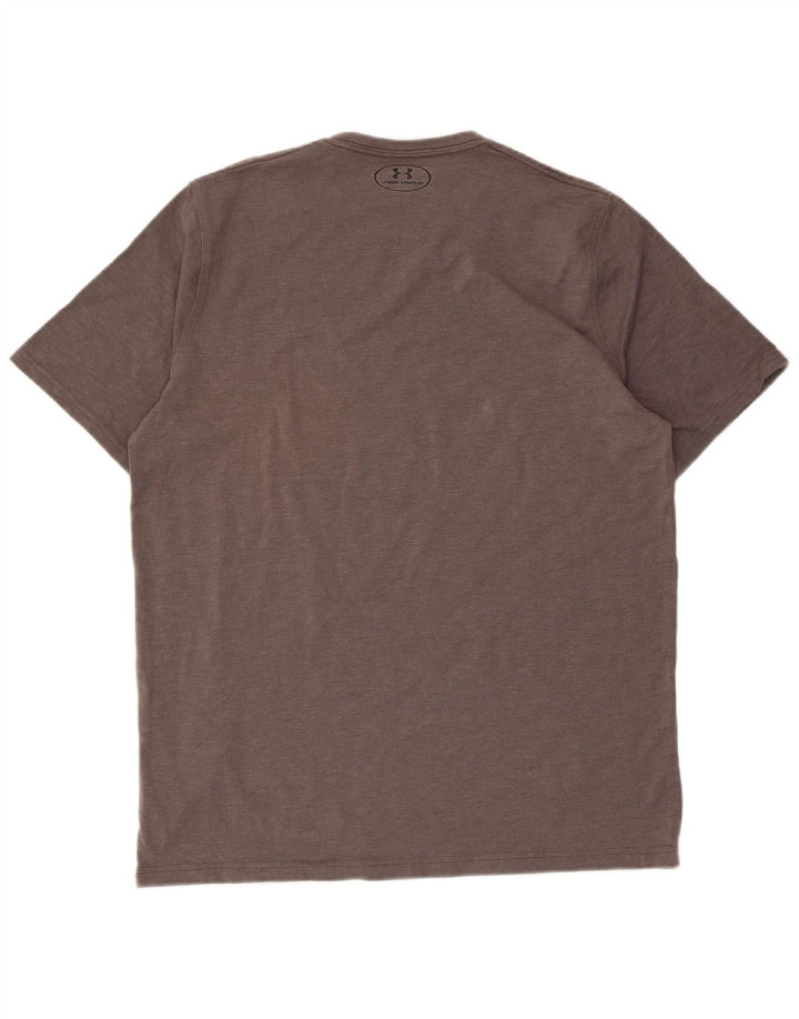 Under Armour Herre T-shirt Top Medium Grey Flecked