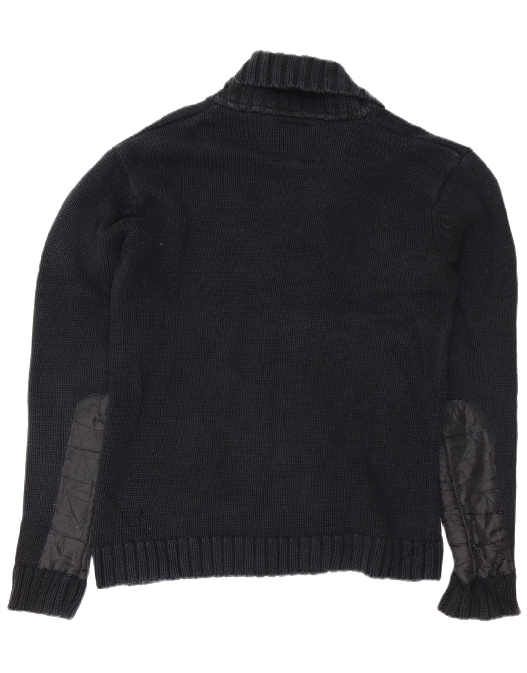 JACK & JONES Herre Cardigan Sweater Stor Sort Bomuld