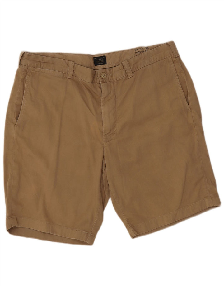 J. Crew Herre Stanton Chino Shorts W35 Large Beige Bomuld