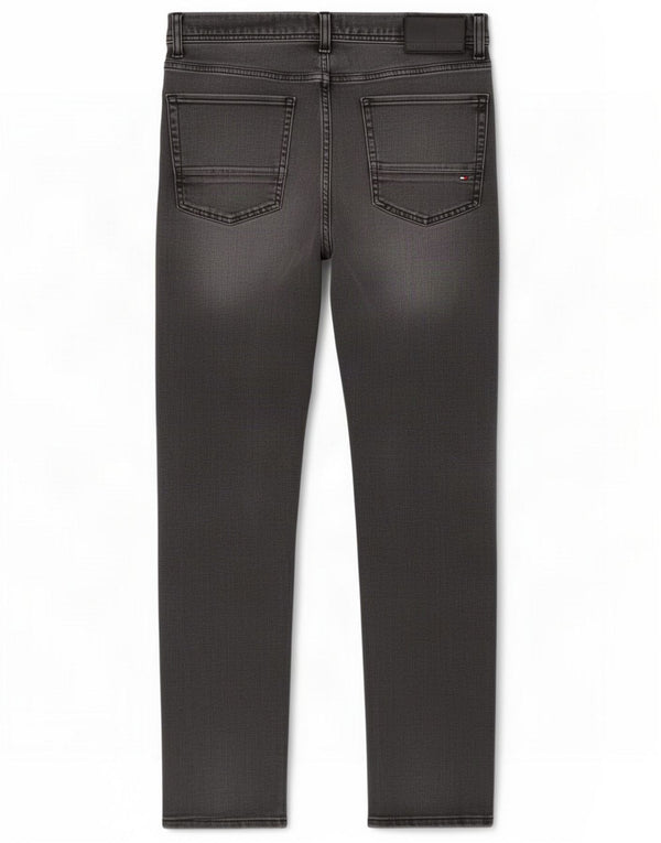 Tommy Hilfiger Herre Bleecker Slim Jeans W36 L32 Grå Viscose