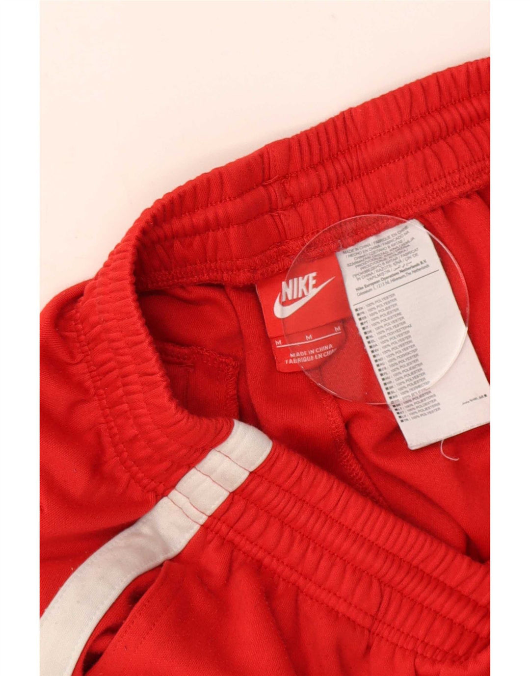 Nike Sportsshorts til mænd Medium Rød Colourblock Polyester