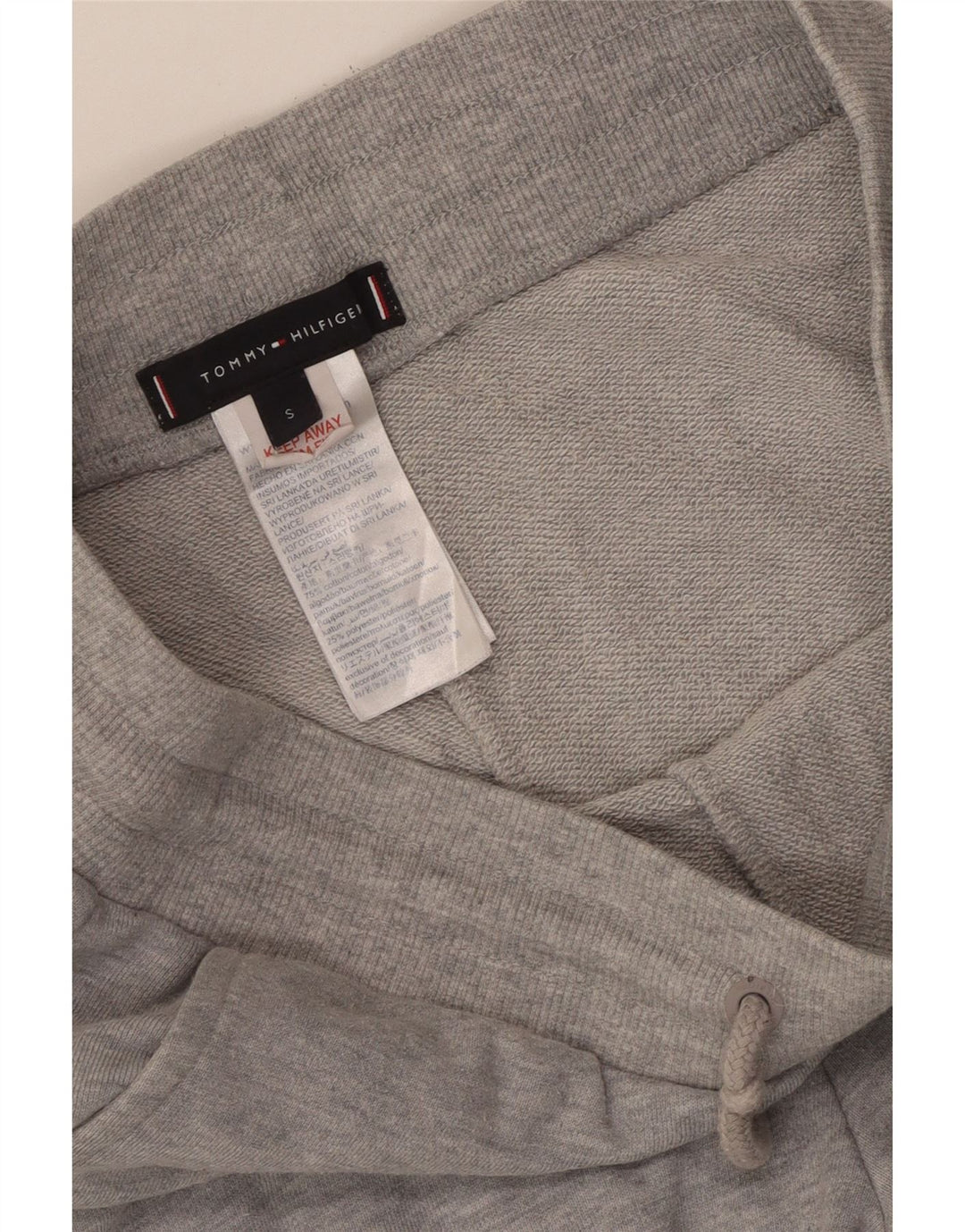 Tommy Hilfiger Herre grafiske sportsshorts Små grå bomuld