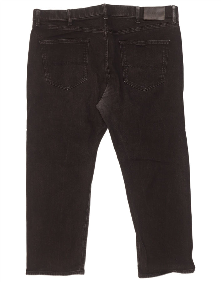 Marks & Spencer Straight Jeans til mænd W42 L27 sort bomuld