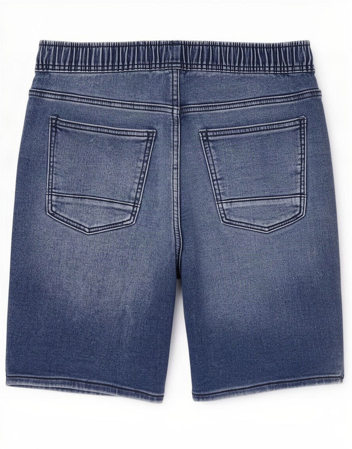 Zara Herre Denim Shorts Små W30 Blå