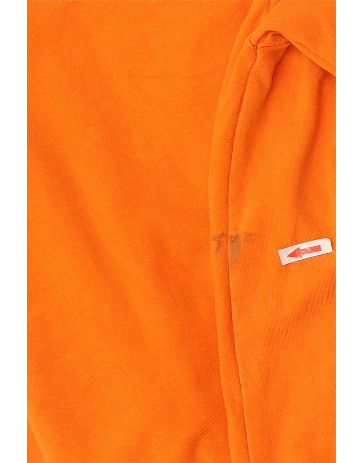Kappa Boys Grafisk Sweatshirt Jumper 13-14 år Orange Bomuld