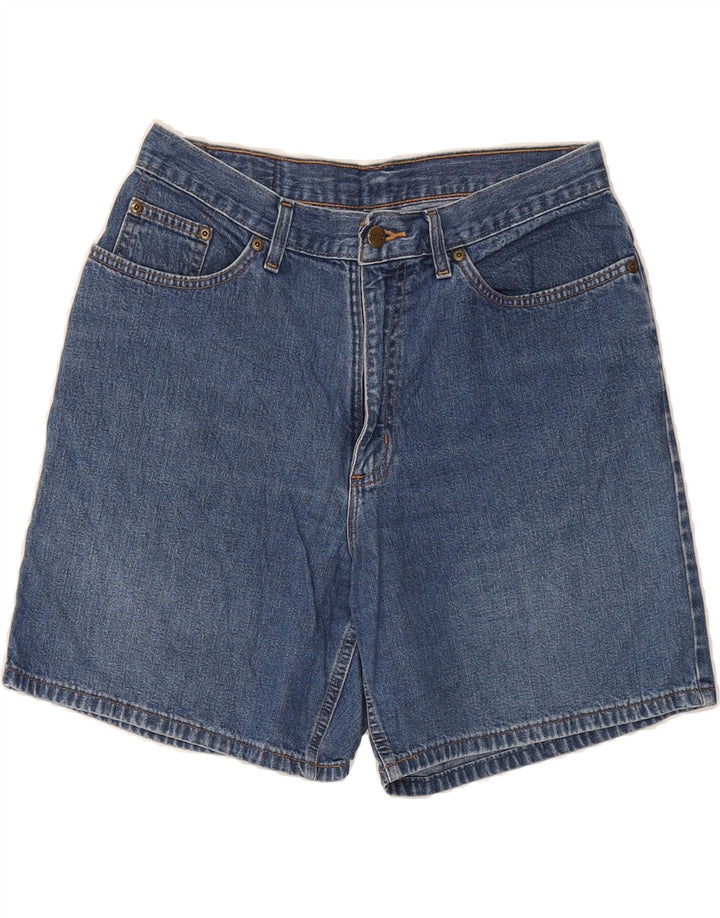 L.L.BEAN Womens Denim Shorts US 12 Large W32  Blue Cotton Vintage L.L.Bean and Second-Hand L.L.Bean from Messina Hembry 