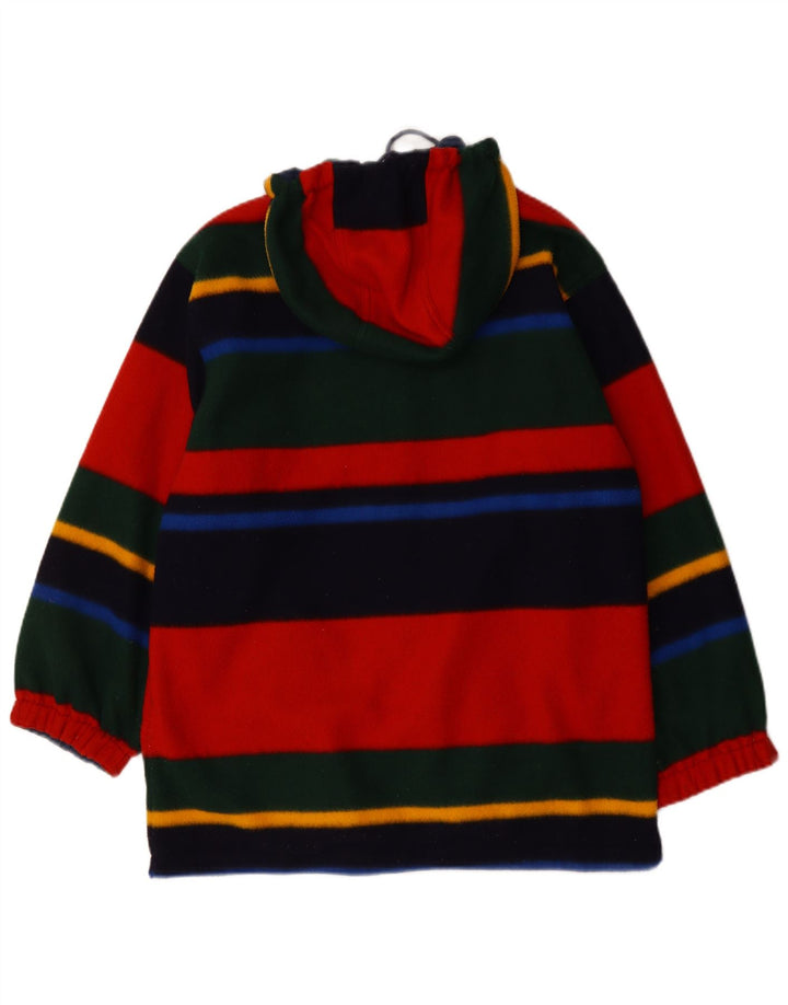 VINTAGE Dame Oversized hættejakke vendbar UK 12 Medium Navy Blue