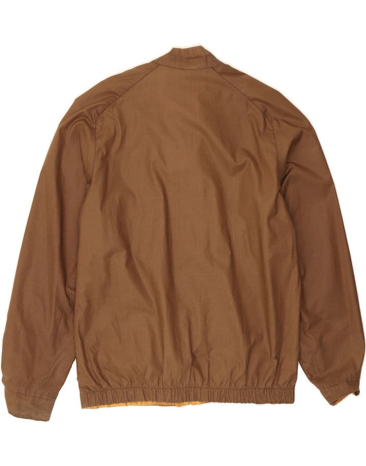 VINTAGE Mens Reversible Jacket UK 40 Large Yellow Cotton Vintage Vintage and Second-Hand Vintage from Messina Hembry 