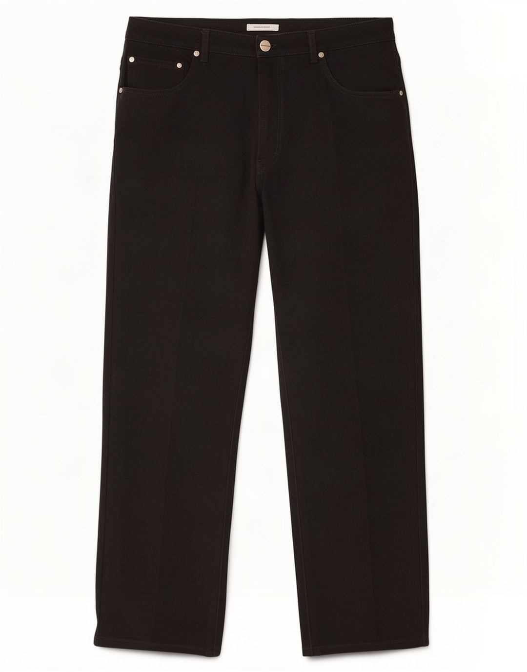 Trussardi Straight Jeans til mænd W36 L29 Sort