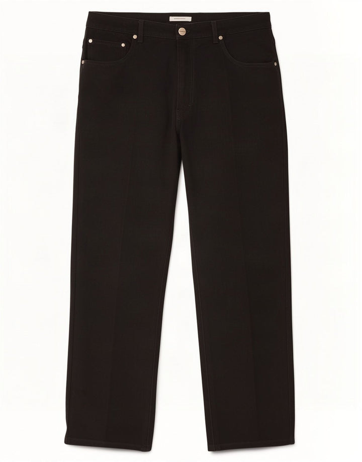Trussardi Straight Jeans til mænd W36 L29 Sort