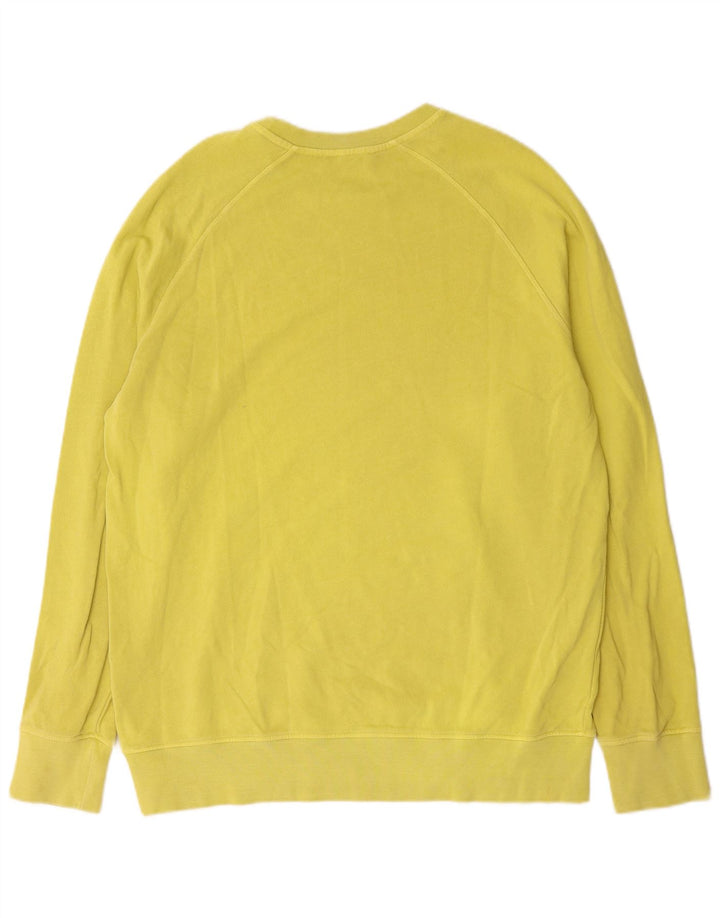 Liu Jo Herre Sweatshirt Jumper XL Gul Bomuld