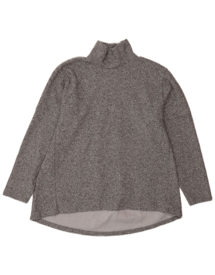 Zara Sweatshirt Jumper UK 10 Small Grå Flecked