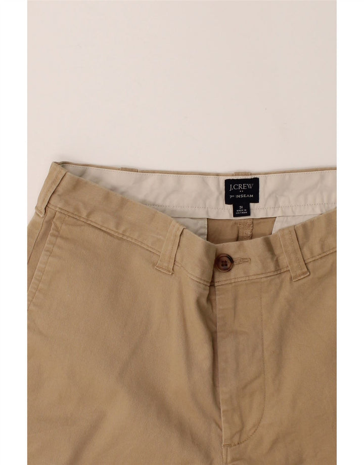 J. CREW Womens Chino Shorts W31 Medium Beige Cotton Vintage J. Crew and Second-Hand J. Crew from Messina Hembry 