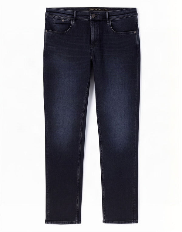 Massimo Dutti Herre Slim Jeans EU 42 Large W32 L32 Marineblå Bomuld