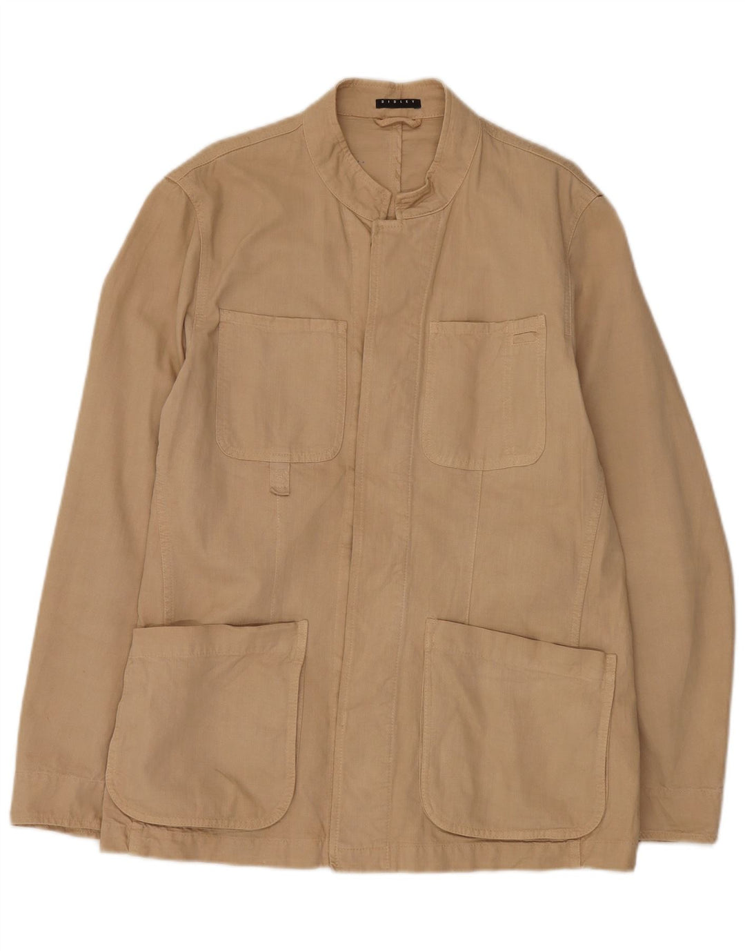 Sisley Herre Utility Jacket UK 38 Medium Beige