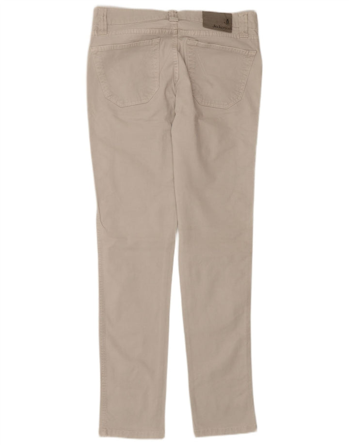 Jeckerson Herre Slim Jeans W30 L30 Beige Bomuld