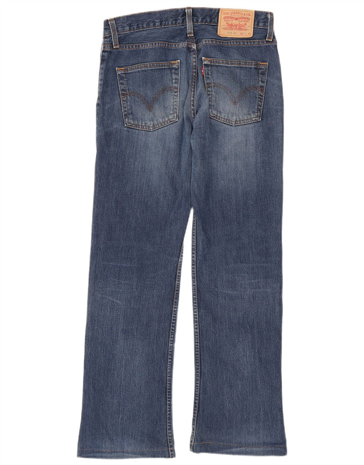 Levi's Herre 518 Distressed Bootcut Jeans W31 L30 Blue Cotton