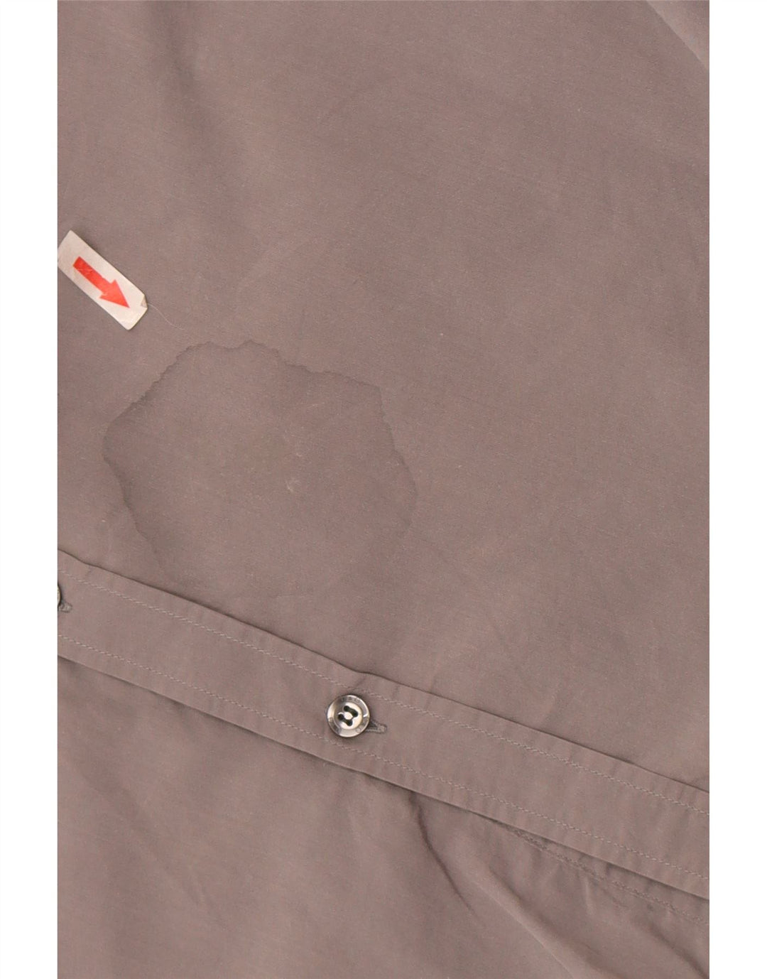 Dolce & Gabbana Herre Slim Shirt IT 52 Stor Grå Bomuld