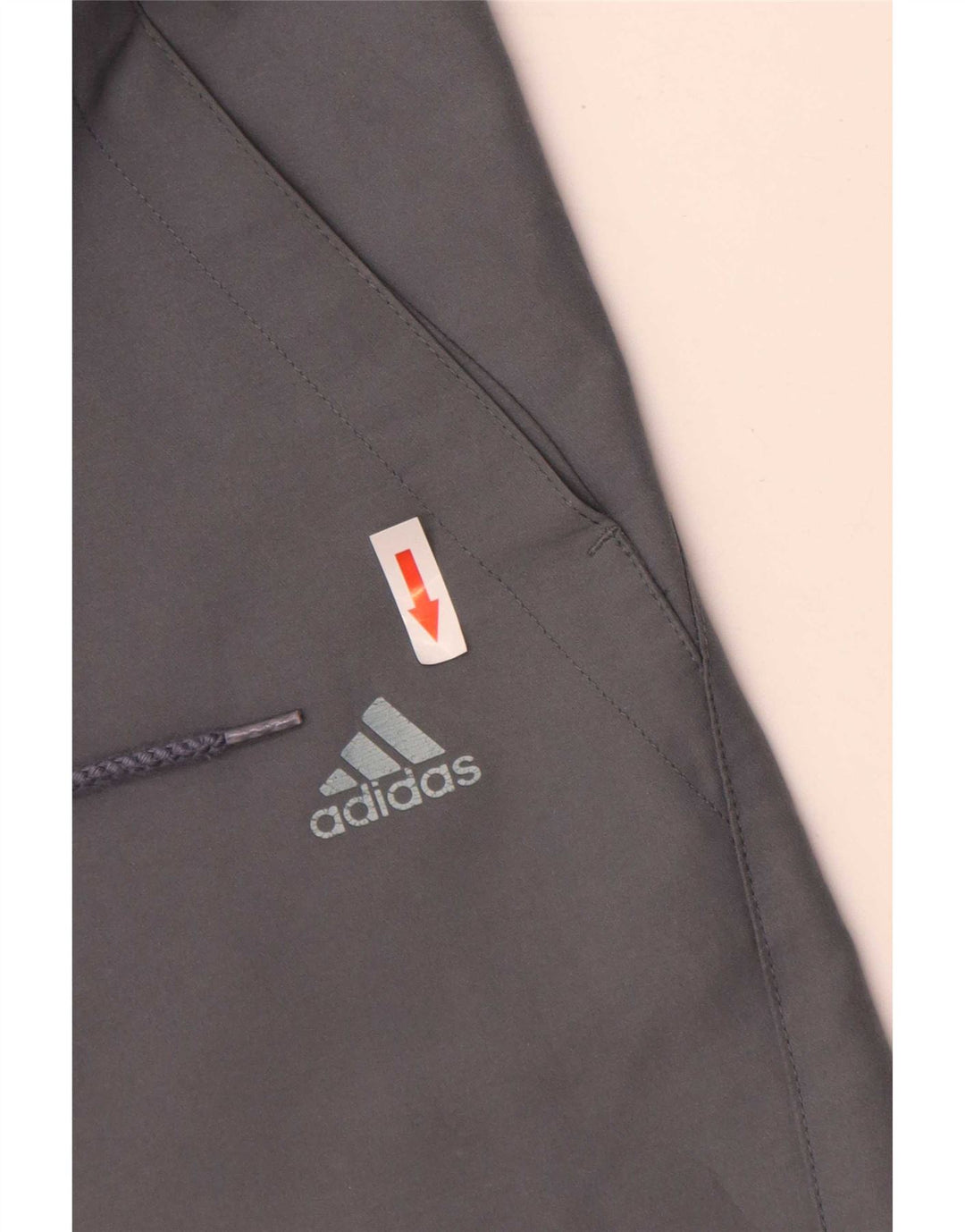 Adidas Herre grafiske sportsshorts store grå polyestersports
