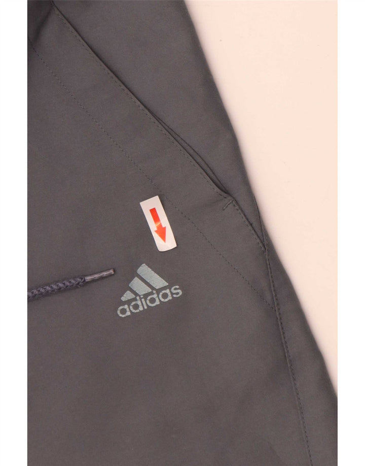 Adidas Herre grafiske sportsshorts store grå polyestersports