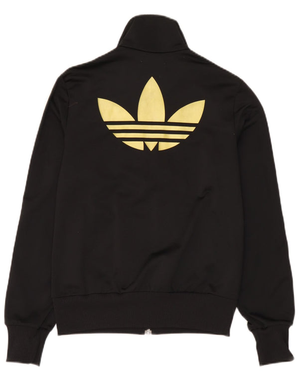 Adidas Grafisk træningsdragt topjakke til kvinder EU 38 Medium Sort