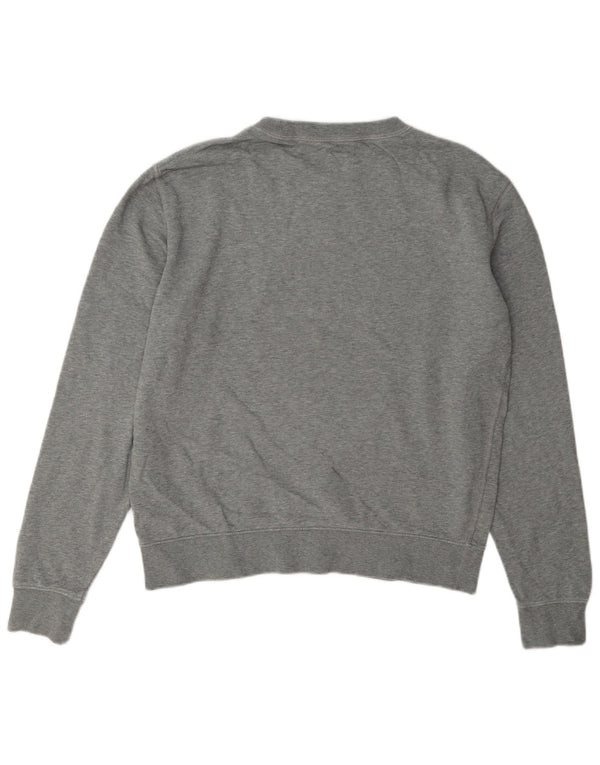 Marks & Spencer Dame Weekend Graphic Sweatshirt Jumper UK 14 Medium Grey