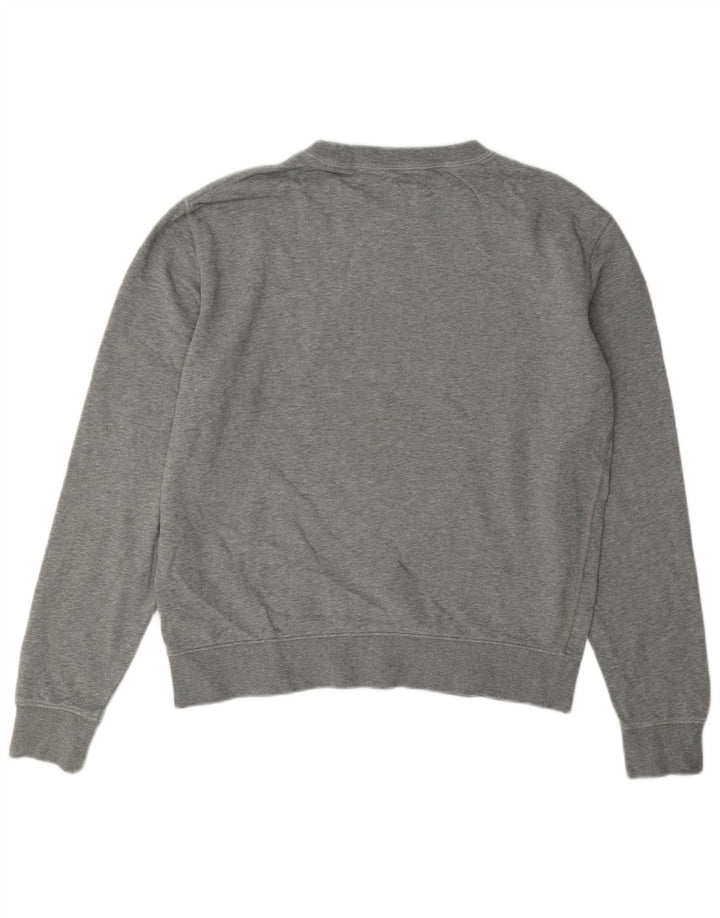 Marks & Spencer Dame Weekend Graphic Sweatshirt Jumper UK 14 Medium Grey
