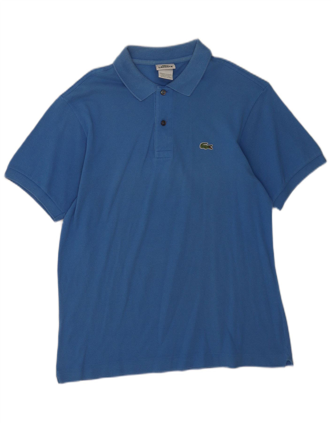 Lacoste Poloskjorte til mænd str. 4 Medium Blå Bomuld