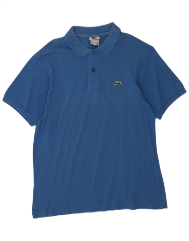 Lacoste Poloskjorte til mænd str. 4 Medium Blå Bomuld