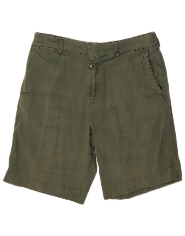 Ted Baker Herre Chino Shorts W32 Medium Green Modal