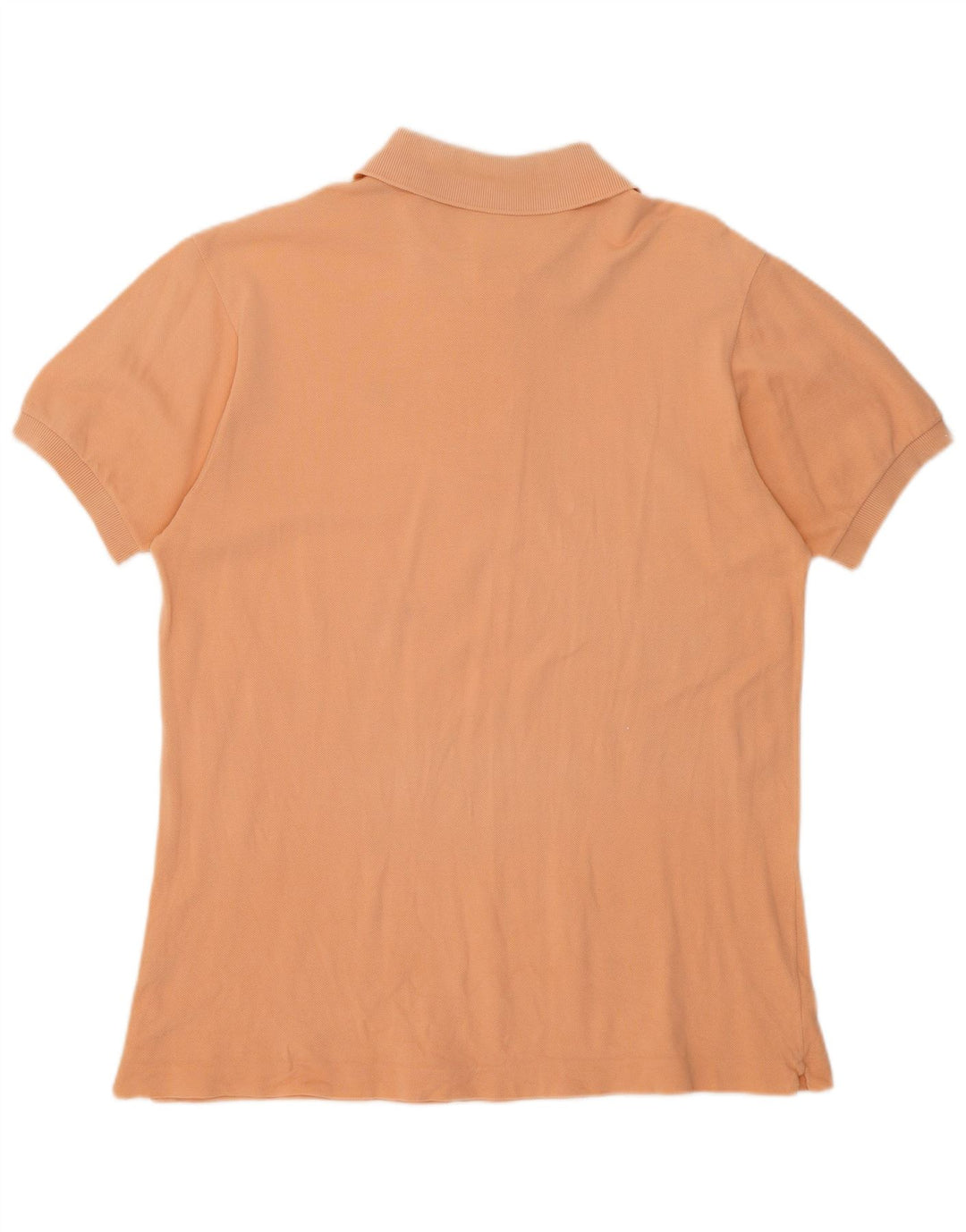 LACOSTE Poloshirt til mænd størrelse 5 Large Orange Bomuld